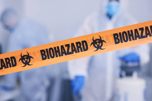 Professional Biohazard technician working in Oakhurst, NJ